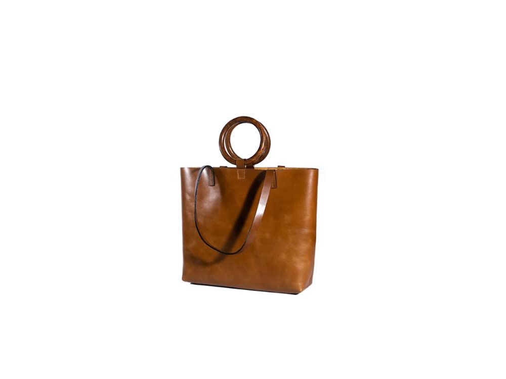 Mini Léa Natural - Small fourre tout with clutch